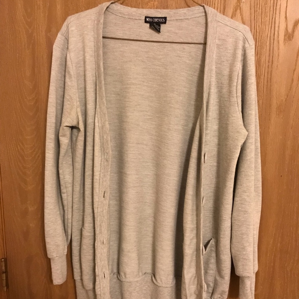 Grey Cardigan